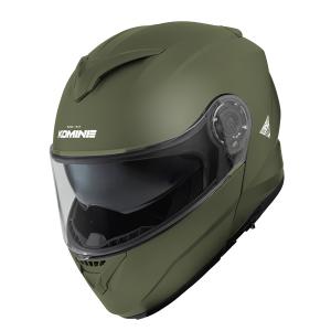 コミネ（Komine） HK-171 FL システムヘルメット バサルトグレー