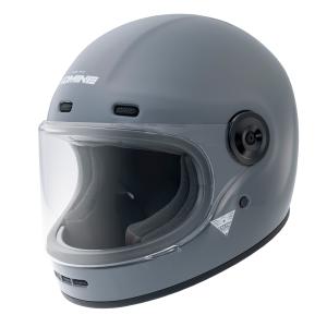 コミネ(KOMINE) HK-190 ネオレトロフルフェイスヘルメット Basalt Grey Mサイズ