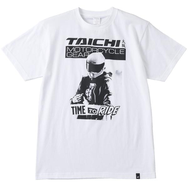RSタイチ(アールエスタイチ) RSU122 TIME TO RIDE T-SHIRT WHITE ...