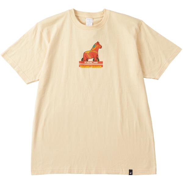 RSタイチ(アールエスタイチ) RSU124 RACING HORSE T-SHIRT NATURA...