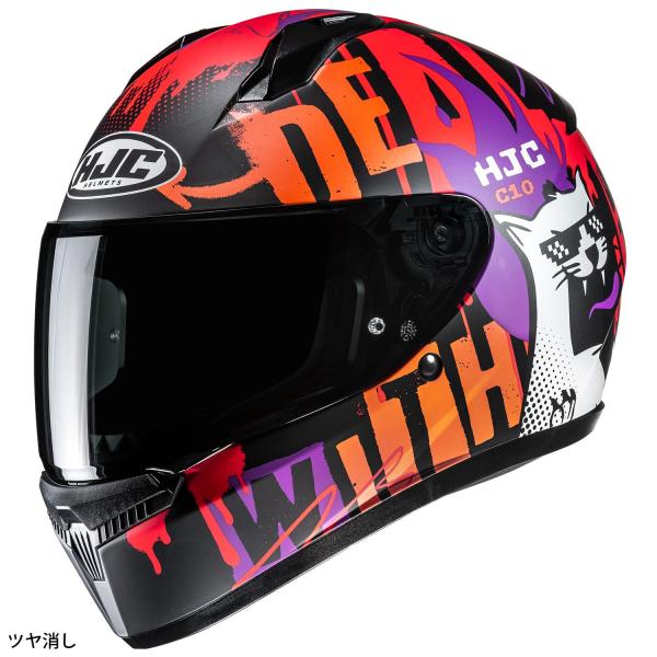 HJC(エイチジェイシー) HJH297 C10 フォップ PURPLE(MC7SF) サイズL(5...