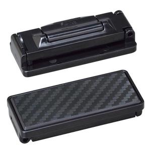 SEIWA シートベルトストッパー カーボン調デザイン ロック