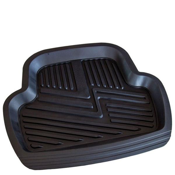 サイズ46cm×45cm ブラック スパイク 日本製 水洗いOK 防水 ロードギア 軽自動車用 リア...