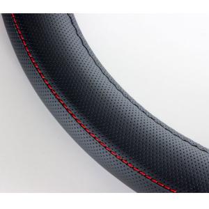 ハンドルカバー Sサイズ レッド ステッチディ...の詳細画像1