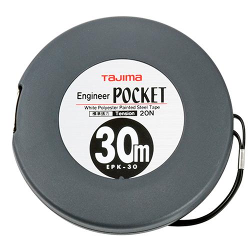 エンジニアポケット30M EPK-30BL DIY 工具 道具 計測 検査 メジャー 距離測定 巻尺...