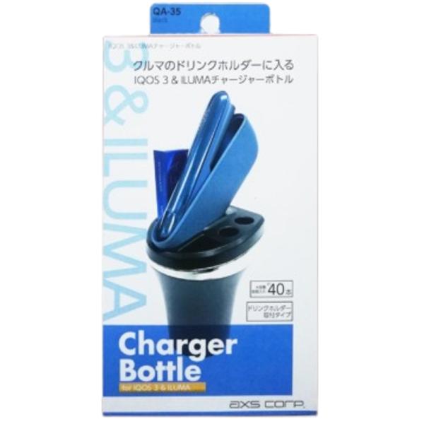 iQOSボトルチャージ イルマ＆アイコス3 IQOS 充電 ブラック Bottle Charger ...