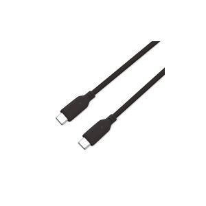USB充電＆同期ケーブル 1m C-C IF BK 充電器 Type-C 1m 最大20V5A USB充電 ケーブル ブラック カシムラ AJ-665