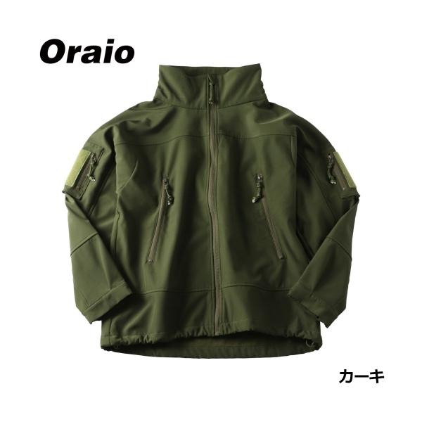 ソフトシェルジャケット WL カーキ Oraio(オライオ) ID-3006 タカミヤ