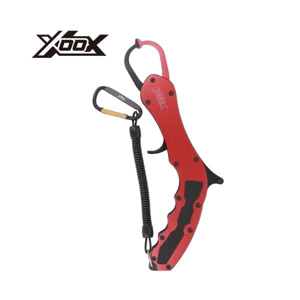 エキスパートフィッシュグリップ LG II レッド×ブラック XOOX JL-1500 タカミヤ