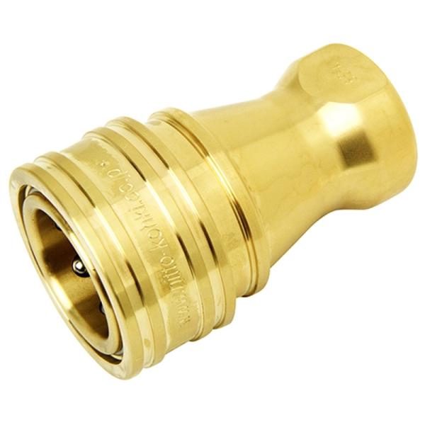 SPカプラTYPEAソケット SK11 6S-A/NBR/BRASS 藤原産業