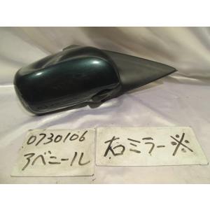 アベニール GF-W11 電動格納式　右ミラー カラー/4V7  400205｜autoshokai1198
