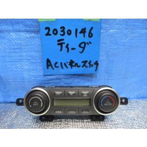 ティーダ DBA-C11 エアコンスイッチ 27250-1JY0A 418888｜autoshokai1198