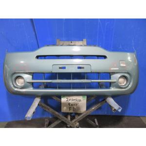 キューブ DBA-Z12 フロントバンパー 15X インディゴ+プラズマ RAH  