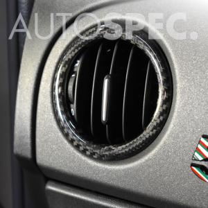 アバルト（ABARTH） カーボン リアゲート ハンドルカバー THREEHUNDRED