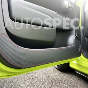 アバルト FIAT ABARTH 500 595 695 カーボン トーン ドアキック