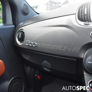 アバルト（ABARTH） ドライ カーボン ウィンカーレバー エクステンダー