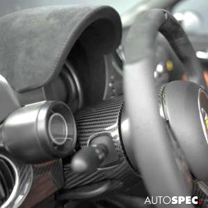 アバルト ABARTH カーボン ピラーパネル Bピラー THREEHUNDRED