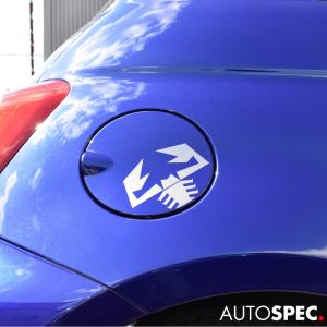 アバルト（ABARTH） ASSO ASSPIDE アルミ フューエルキャップカバー
