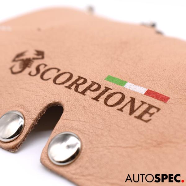 ABARTH 500 595 695　アシストグリップ レザー カバー　AS　AUTOSPEC.　 ...