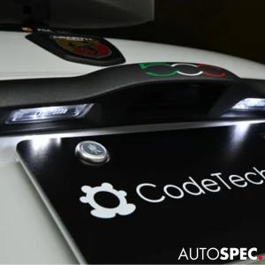 アバルトTHREEHUNDRED LEDライセンスランプ　LEDルームランプ アバルト（ABARTH） ABARTH LED ルームランプ バルブ THREEHUNDRED 500