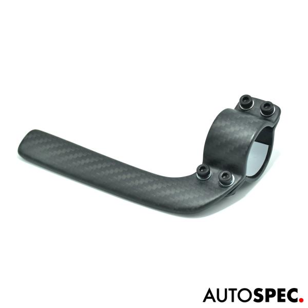 ABARTH ドライ カーボン ウィンカーレバー エクステンダー マット LaBuono アバルト ...