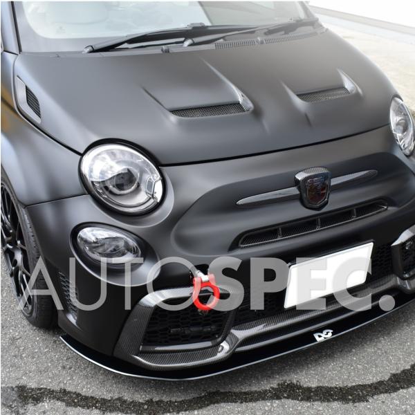 ABARTH　カーボン ボンネット　塗装ベース　500　500C　595　695　595シリーズ4　...