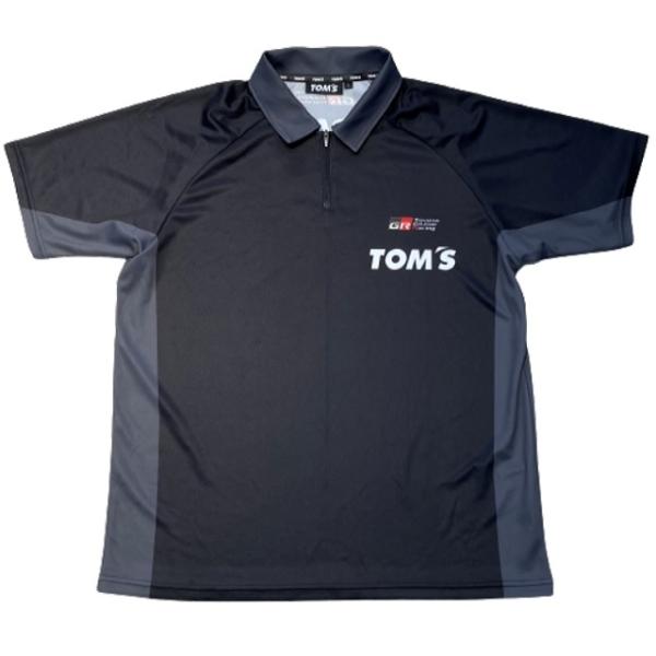 TOM&apos;S (トムス) TEAM TOM&apos;S チームZIPポロシャツ