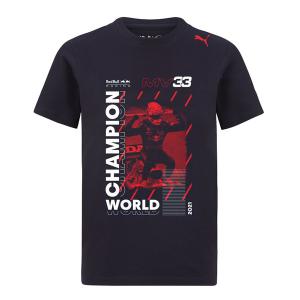 PUMA マックス・フェルスタッペン 2021年 ワールドチャンピオン記念 Tシャツ｜autosport-web