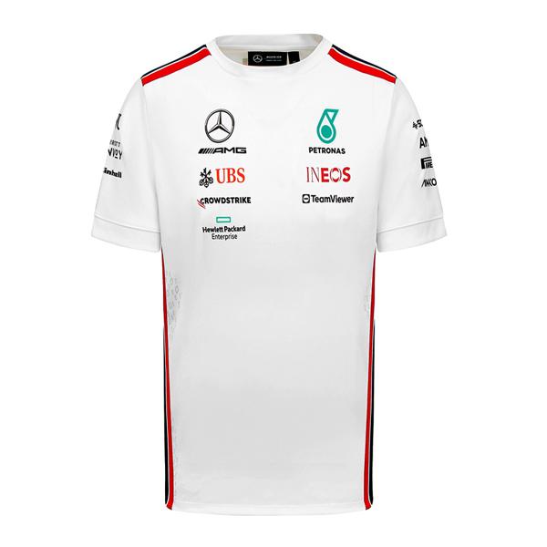 メルセデスAMGペトロナス F1チーム Tシャツ （ホワイト） 2023