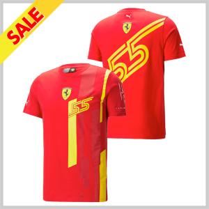 PUMA F1スクーデリアフェラーリ SF チーム モンツァ Tシャツ PUMA 2025 スクーデリア フェラーリ SF レプリカ モンツァ Tシャツ