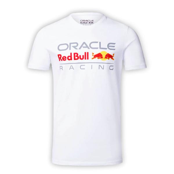 オラクル レッドブル レーシング チーム ラージ フロント ロゴ Tシャツ （ホワイト）
