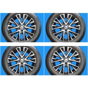 ホイール付属 205/60R16 DUNLOP 4本セット 社外アルミ 夏タイヤ付 4本セット 16インチ 205/60R16 DUNLOP 2022年