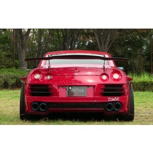 GT-R35 スワンネックリアウィング Lowタイプ/カーボン W=1830 D=240 H=250...