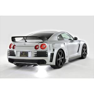 GT-R35 リアオーバーフェンダーキット Ver.01 (GFRP)