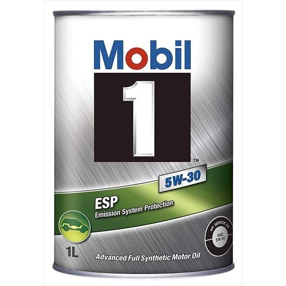 【在庫品H】モービル エンジンオイル Mobil 1 ESP 5W-30 1L×1缶