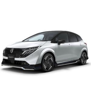 E13ノート オーラ フロントパネル 綾織カーボン : エアロ.カスタム