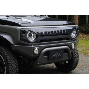 JB64W ジムニー MAULBEERE フロントグリル ※付属ステッカー要色指定 カーボン クリア...