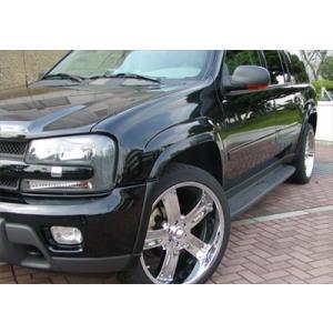 CHEVROLET TRAILBLAZER EXT 2003- フェンダーアーチ 塗装取付込