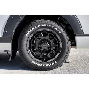 JAOS ADAMAS BL5 6H 16x6.5J+48 6H 139.7 マットポリッシュブラッ...