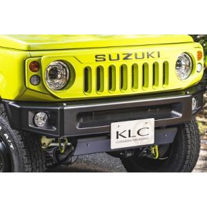 JB64W ジムニー フロントショートバンパー メーカー塗装品 シボブラック 取付込