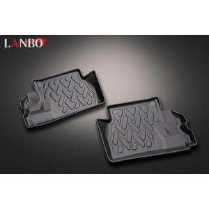 ジムニー JB64 LANBO 3Dフロアマット 後部席セット