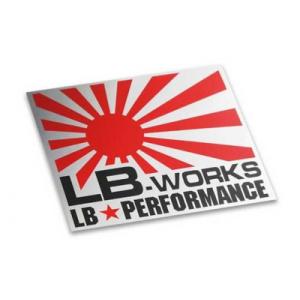 LB-Works Small カラー：ヘアライン地にレッド｜autostyle-sore