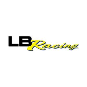 LB-Racing Team Logo Sticker Msize Black｜autostyle-sore