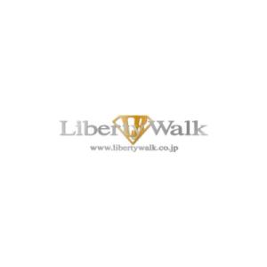 LibertyWalk Logo Sticker Msize Gold｜autostyle-sore