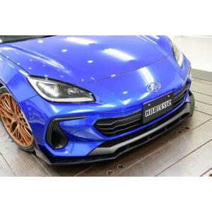 ZD8 BRZ フロントリップスポイラー メーカー単色塗装 艶消しブラック