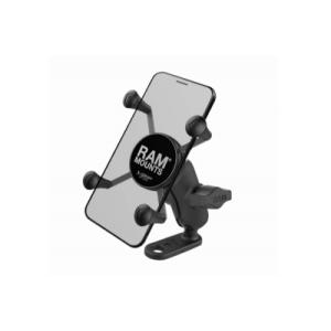 ラムマウント Xグリップ＆ミラーフレームセット 11mm穴用 スマートフォン用 ショートアーム 1イ...