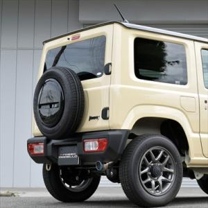 JB64W ジムニー MT/AT共用 ロッソモデロ マフラーカッター MARVELOUS T1 ブル...