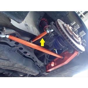 RX-7 FD3S トーコンアッパーリンク 左右2本セット オレンジ 3ピース構造