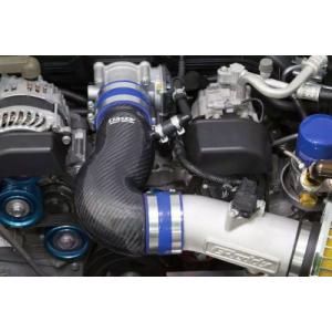 86/BRZ BLITZ サクションキット インテークパイプ ブルー ZN6/ZC6 前期
