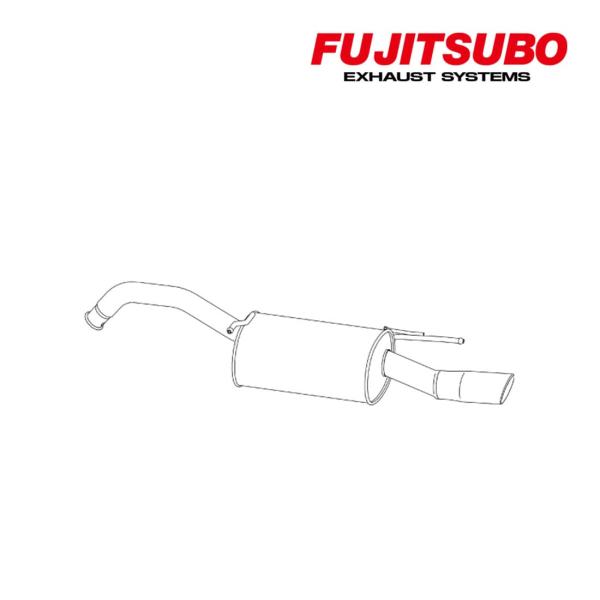 FUJITSUBO フジツボ マフラー 車 A-S コルトプラス DBA-Z23W H16.10〜H...